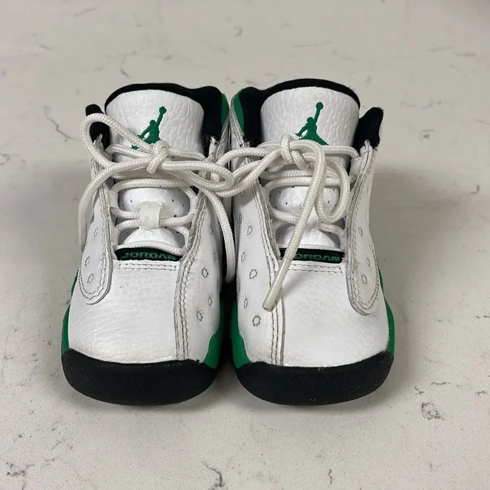 Nike Air Jordan 13 Retro baby  414581-113 Sneaker Lucky Green Jordan’s Size 5C